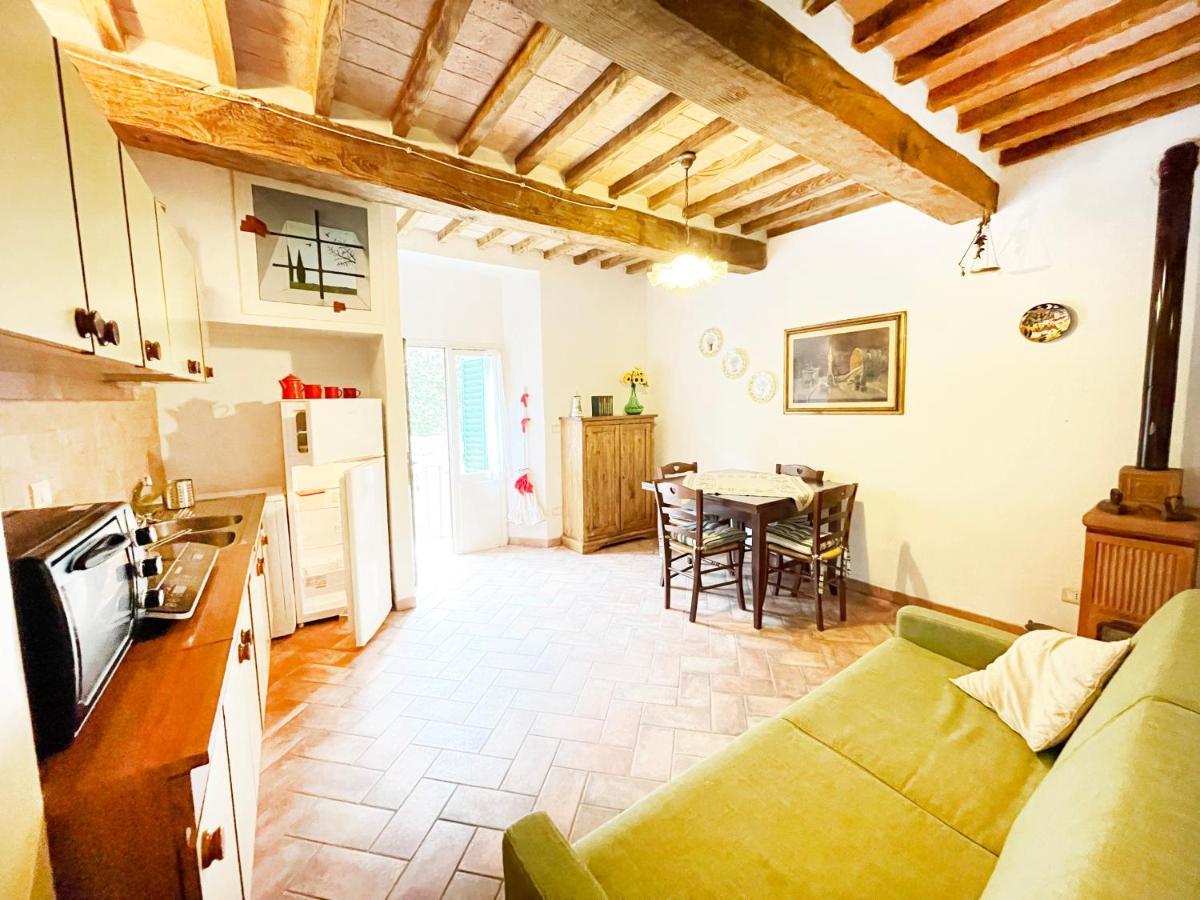 Angolino Appartamento In Centro E Terme A 10 Min San Quirico dʼOrcia Exteriör bild
