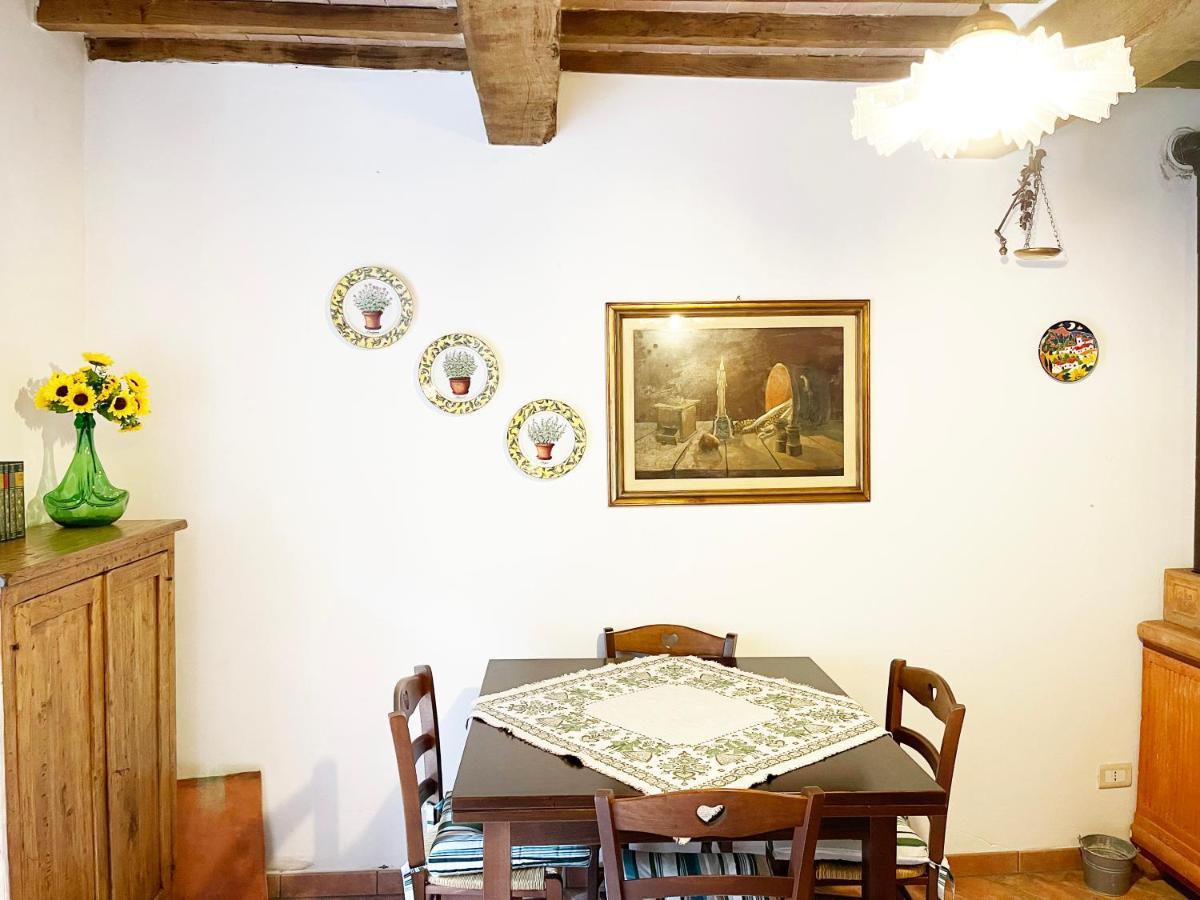 Angolino Appartamento In Centro E Terme A 10 Min San Quirico dʼOrcia Exteriör bild